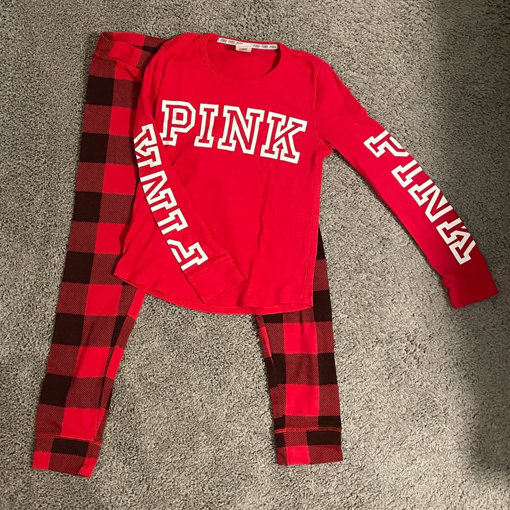 Victoria secret Pajama set medium.